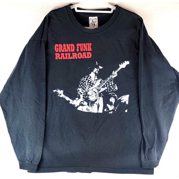Alore Other - Vintage Alore Grand Funk Railroad Long Sleeve Shirt Single Stitch Size XXL Rock